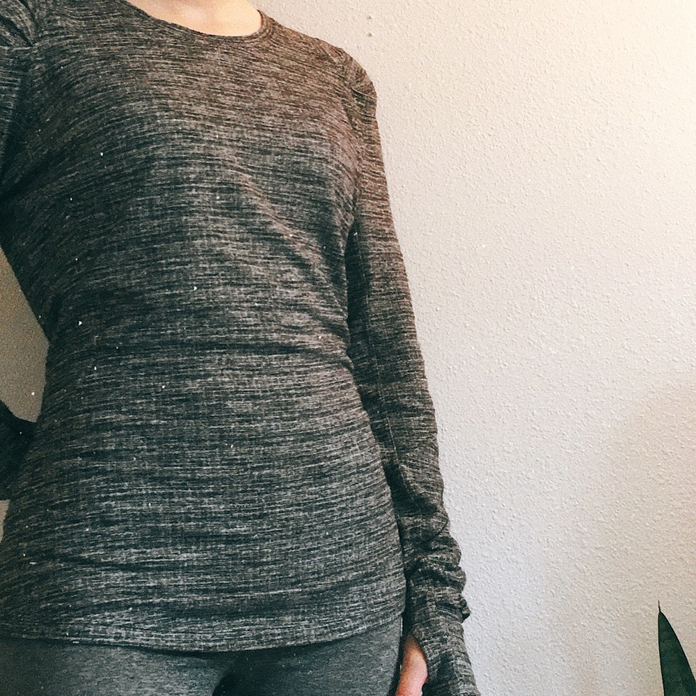 Lululemon Athletica long sleeve top.